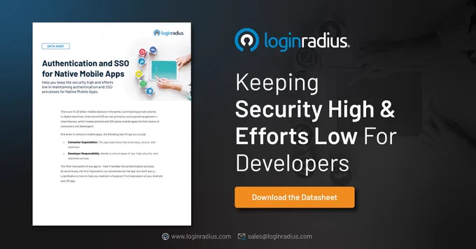 Authentication and SSO for Native Mobile Apps LoginRadius
