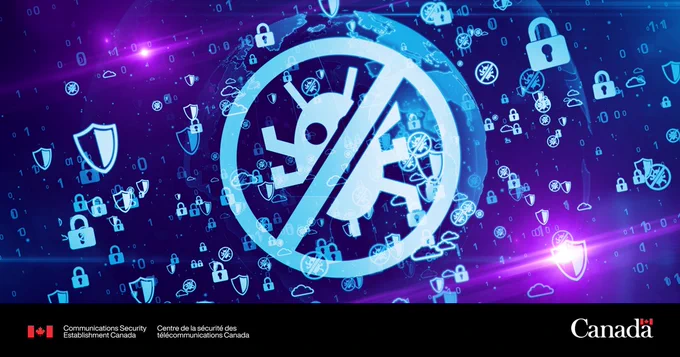 A bug prohibited symbol, surrounded by security icons (locks, shields).