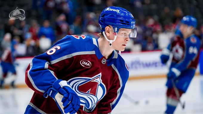 Juuso Parssinen during warmups