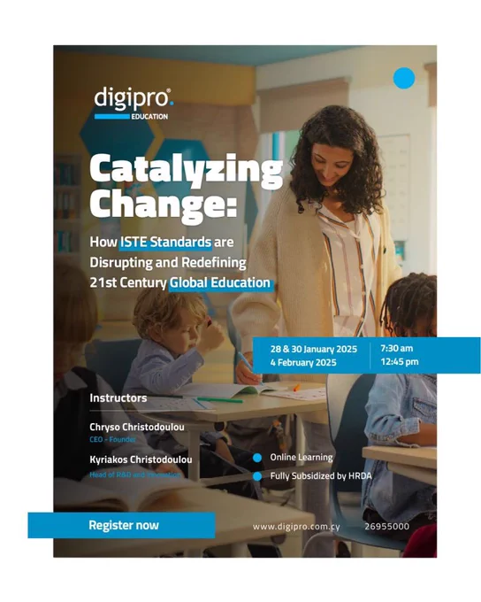 𝐖𝐡𝐚𝐭 𝐰𝐢𝐥𝐥 𝐲𝐨𝐮 𝐠𝐚𝐢𝐧?

• Provide a comprehensive overview of the ISTE Standards and their relevance to global unified education
• Equip teachers with a clear understanding of the ISTE Standards and their role in modern education.
• Re imagine instructional and interactive educational practices
• Learn how to use the ISTE Standards to redesign and innovate teaching methods for the digital age.
• Explore strategies for using technology to create engaging, impactful, and equitable learning environments.
• Foster digital literacy and competencies by leveraging the ISTE Standards to develop students’ critical digital skills, preparing them for the future.
• Redesign curriculum with technology by apply the ISTE Standards to rethink and re-engineer curriculum design to include meaningful tech integration.
• Ensure that all students have equal opportunities to benefit from technology-enhanced learning experiences.
