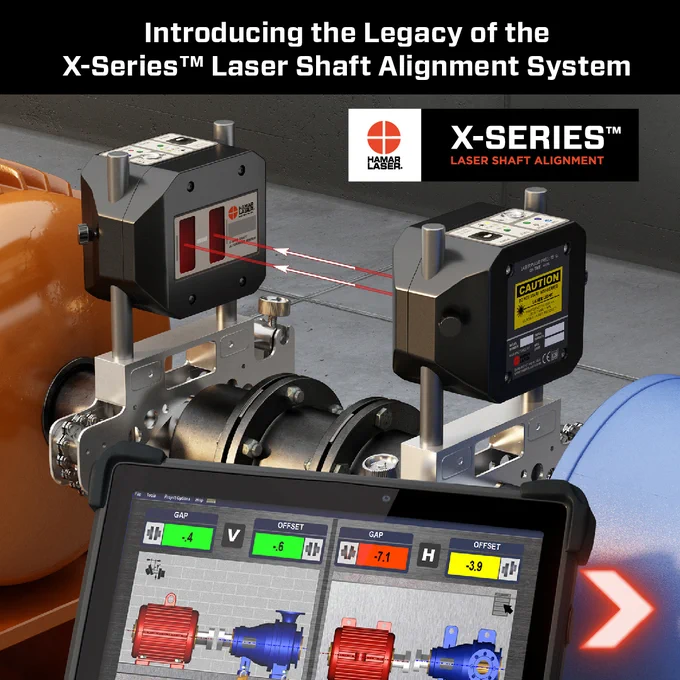 Introduction the Legacy of the X-Series Laser Shaft Alignment System from Hamar Laser