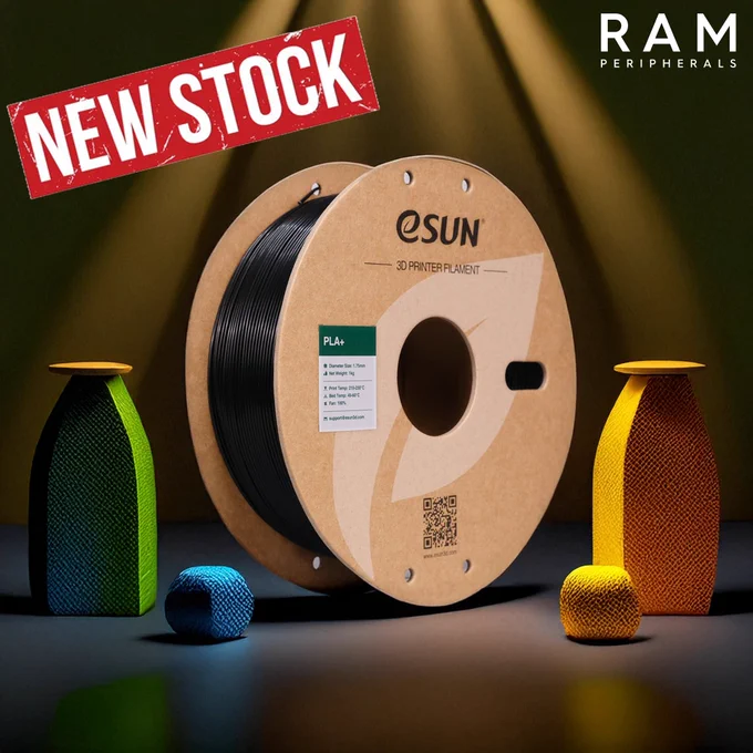 eSUN 3D printer filament is available now at RAM PERIPHERALS
