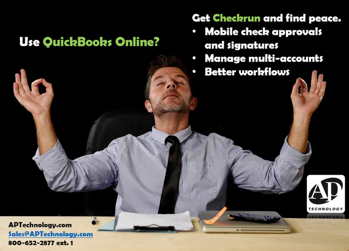 #Checkrun for #QBO users. Tired of Bill.com? Get #NoPre-funding, #RemoteCheckPrinting, #MobilePaymentApprovals and more. Free trial! https://checkrun.com