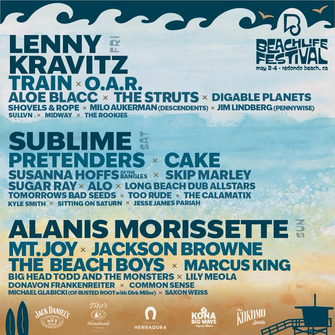 Voted Los Angeles' #1 Beach Music Festival