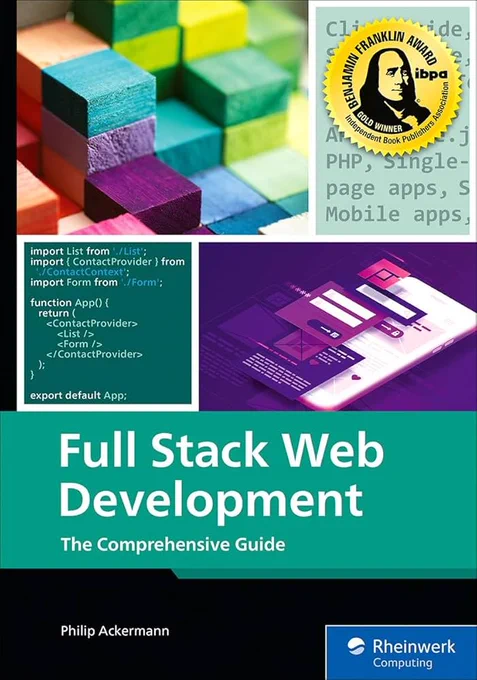 Full Stack Web Development: The Comprehensive Guide book cover