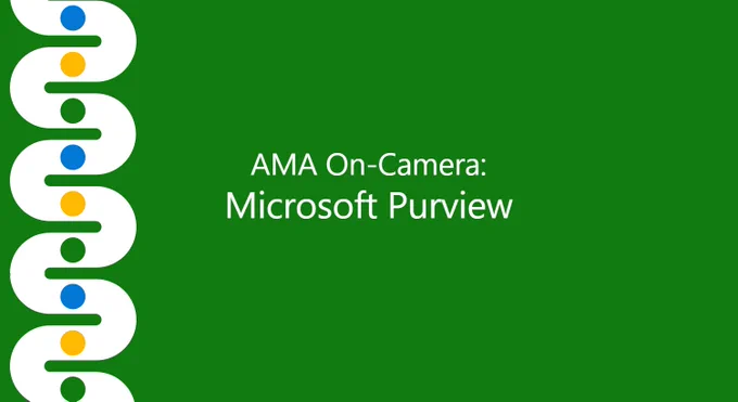 Bring your questions and challenges to this live, real-time video AMA with Microsoft Purview subject matter experts. Submit your questions via the comment section below! Register now to save the date! Additional experts will be added as the event nears.