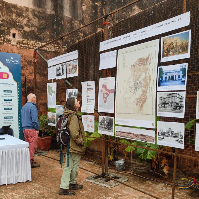 This studio, part of the Masters in Architectural History (MAHR 2023-2025) program at CEPT University, explored the layered history of Jaigarh Fort and its pivotal role in shaping Jaipur’s landscape. The exhibition offered insights into the fort’s strategic significance, architectural ingenuity, and socio-political connections through eight distinct themes.