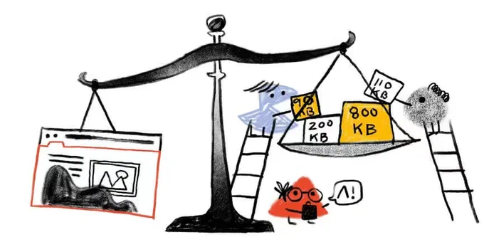 illustration of a weight scale