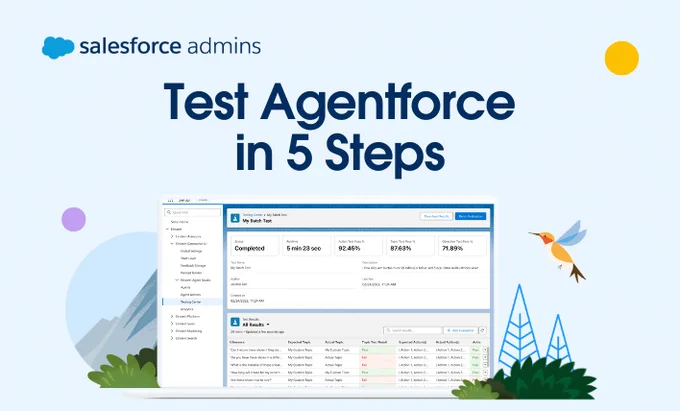 Test Agentforce in 5 Steps. 