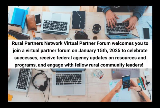 Photo of invitation to the RPN Virtual Partner Forum