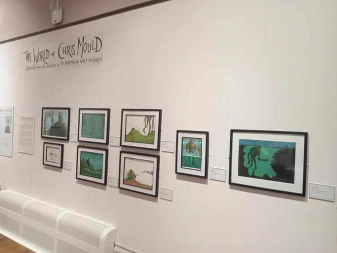 Image: The World of Chris Mould exhibition.