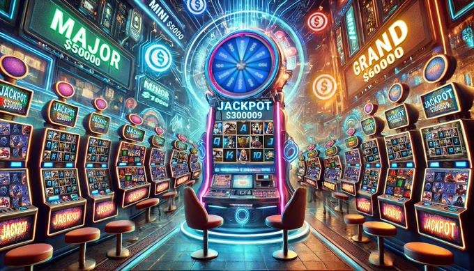 Jackpot Evolution in Slot Game by Gamix Labs - a slot game development and art outsourcing company