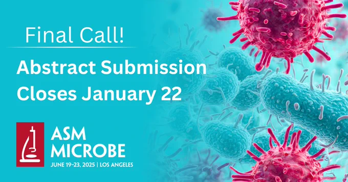 Final call! Abstract Submission closes January 22.
