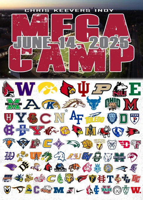 Save the Date! Chris Keevers Indy Mega Camp returns June 14, 2025.