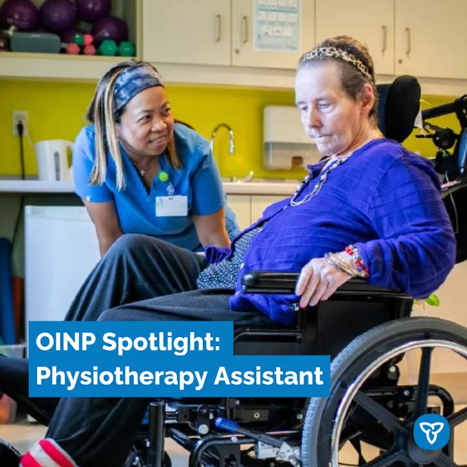 physiotherapist and patient