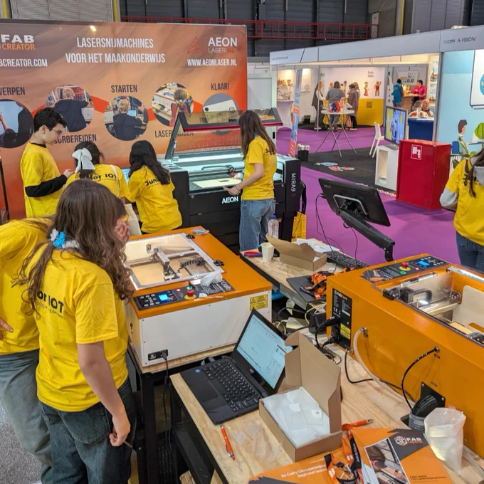 FabCreator op de NOT2025 in Jaarbeurs Utrecht