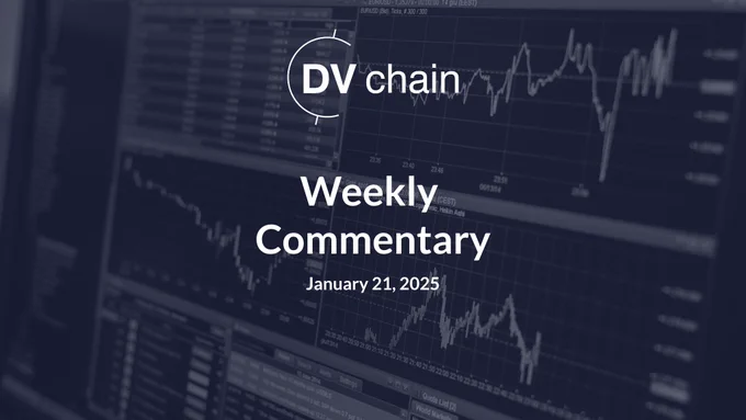 💡 Welcome back to DV Chain's Weekly Market Commentary! It was an incredibly eventful weekend for crypto as #Trump’s inauguration sparked major market movements. Highlights included the release of $TRUMP and $MELANIA #memecoins, which generated significant volatility and discussions about the administration's crypto impact. Meanwhile, #MicroStrategy added another $1B in BTC, and the #Ethereum Foundation announced a strategic shift toward #DeFi participation. Looking ahead, key events such as potential executive orders, the Solana ETF decision, and the #BOJ interest rate announcement will shape the week. 