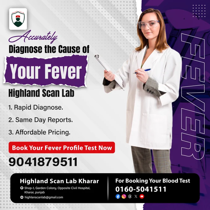 Accurately diagnose the cause of your fever.