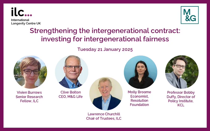 Strengthening the intergenerational contract: investing for intergenerational fairness
