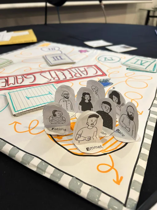 Image of careers board game
