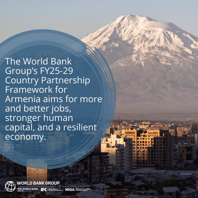 Sunrise over Yerevan, Armenia, with Mount Ararat in the background
