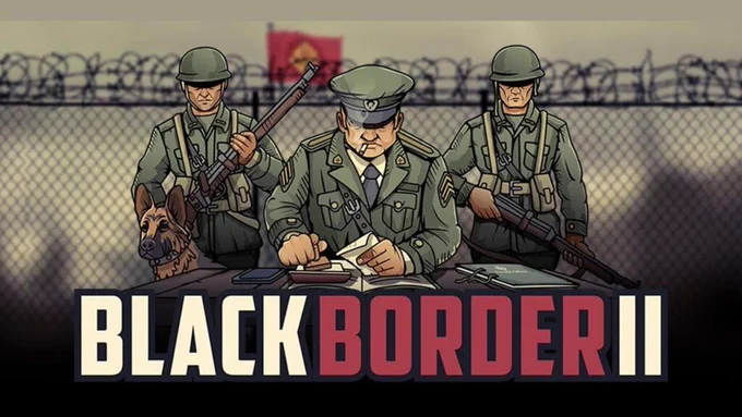 featured image for our news on Black Border 2 Update 2.0. It features three border security officials in uniform.
