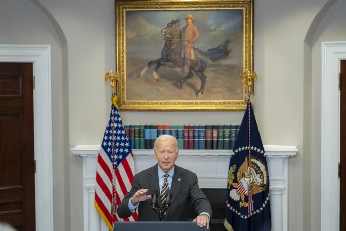 President Biden delivers remarks on the economy.