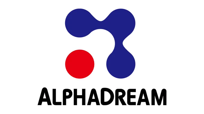 AlphaDream logo.