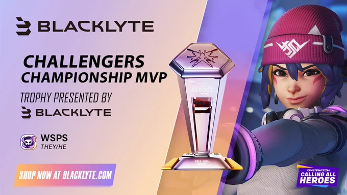 Calling All Heroes 2024-25 Challengers Championship MVP presented by Blacklyte goes to wsps! (they/he)