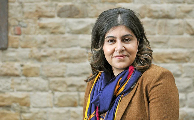 Promotional photo of Baroness Warsi, taken from her personal website.