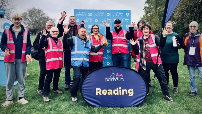 Reading parkrun volunteers