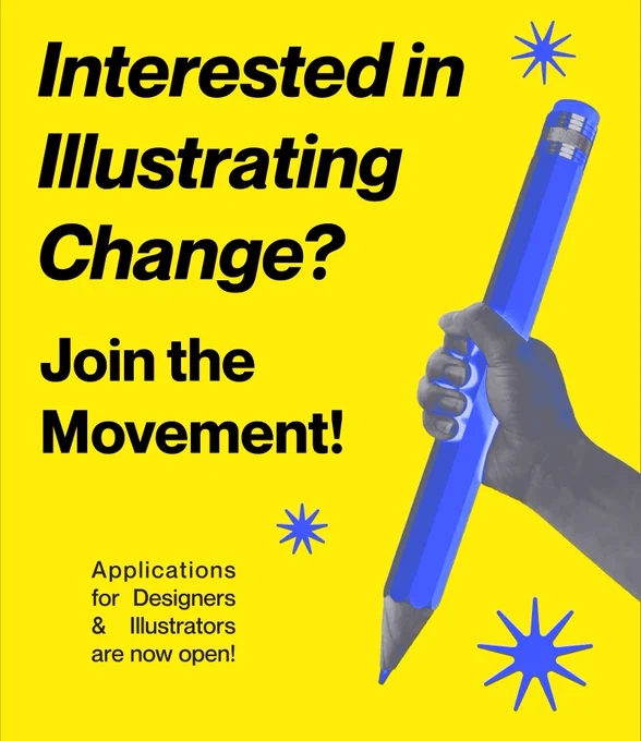 Interested in Illustrating Change?
Join the Movement!
Applications for Designers & Illustrators are now open!