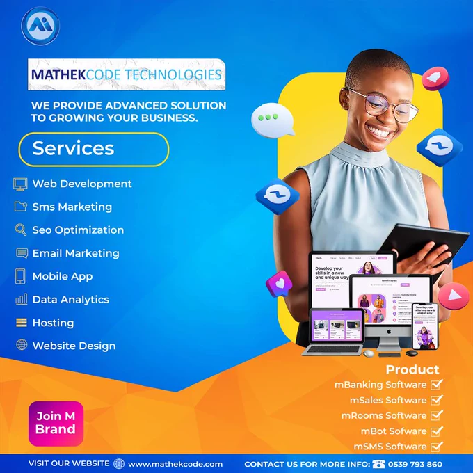 #TechInnovation #BusinessSolutions #DigitalTransformation #MathekcodeTech #Mtechnologies #mathekcode