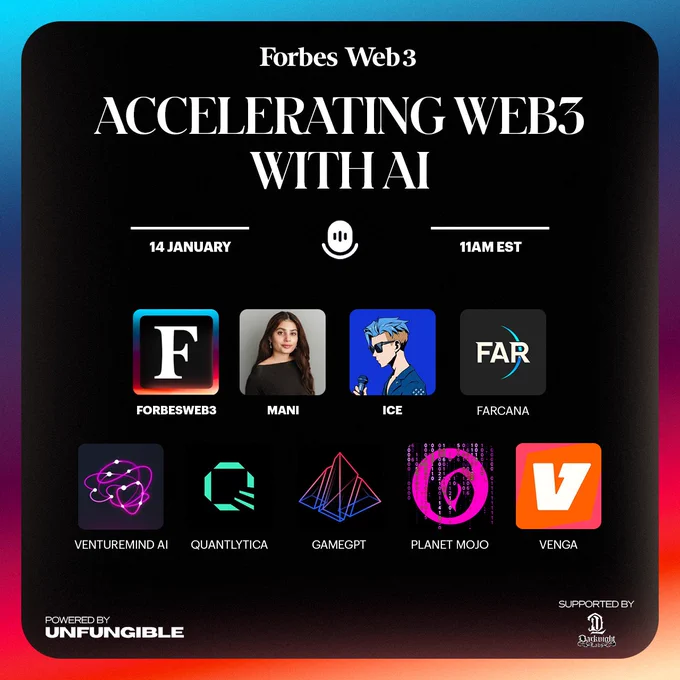 Forbes Web3 X Spaces on AI