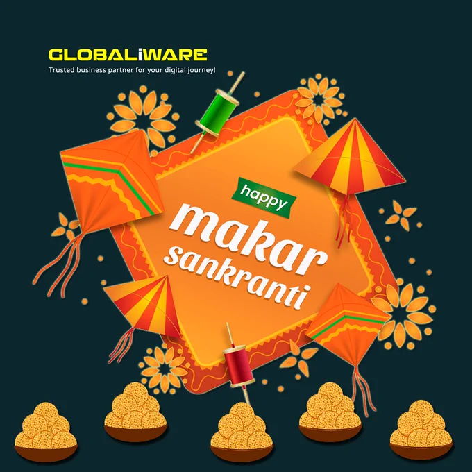 Makar Sankranti 💗 A harvest season festival! Enjoy kites and sweets along with near & dear ones 😊
Happy Makar Sankranti 💗 🙏 
Team Global Internetware IT Solutions