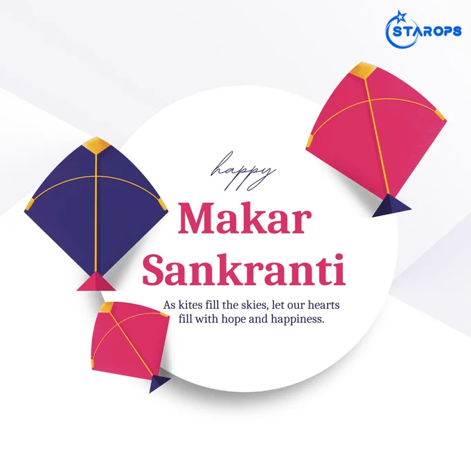 #MakarSankranti #StarOpsTechnologies #FestiveVibes #KiteFlying #HarvestFestival