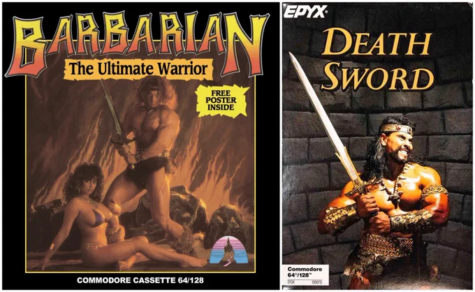 Barbarian vs Death Sword.