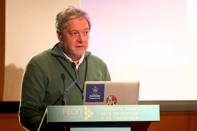 Fotografía tomada durante la presentación de ALMASI
