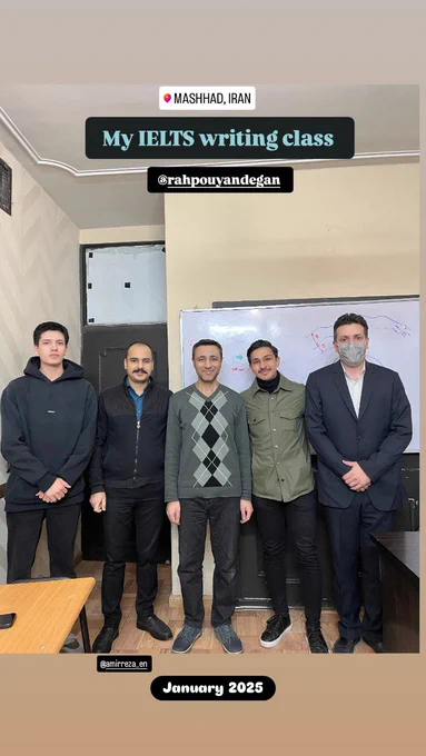 My IELTS writing class RahPouyandegan | راهپویندگان 





IELTS Writing





Mashhad, Iran



RahPouyandegan | راهپویندگان











#IELTS #IELTSwriting #Writing #AliTavakoli #ParagraphWriting #AliTavakoliEnglishTeacher #AliTavakoliIELTSinstructor #Task1 #Task2 #Grapgh #Essay





#آیلتس #رایتینگ_آیلتس #رایتینگ #علی_توکلی
