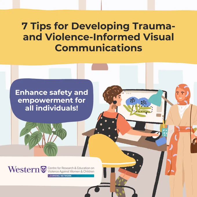 7 Tips for Developing Trauma- and Violence-Informed Visual Communications

Enhance safety and empowerment for all individuals!