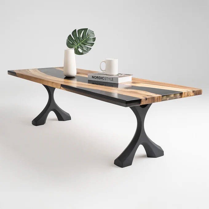 Our steel legs are durably built in an all-weather black finish coat to withstand the elements beautifully.