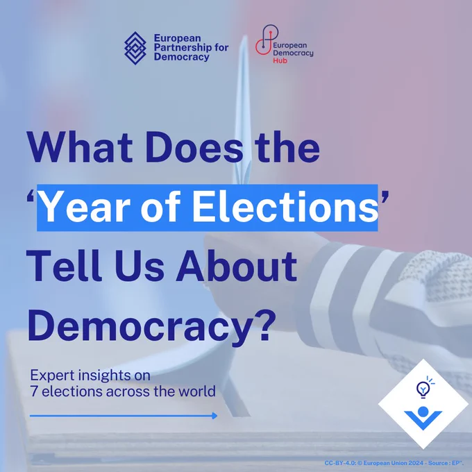What Does the 'Year of Elections' Tell Us About Democracy? 

Expert insights on 7 elections across the world.