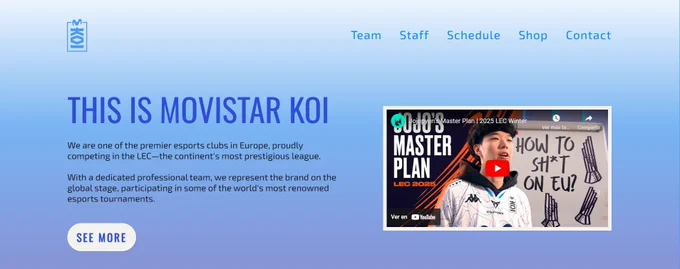 Página Fanmade de Koi