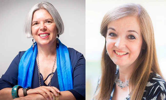 Professors Elena Gaura and Sally Dibb