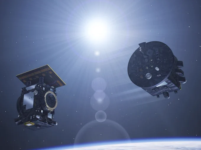 Proba-3 satellites after separation