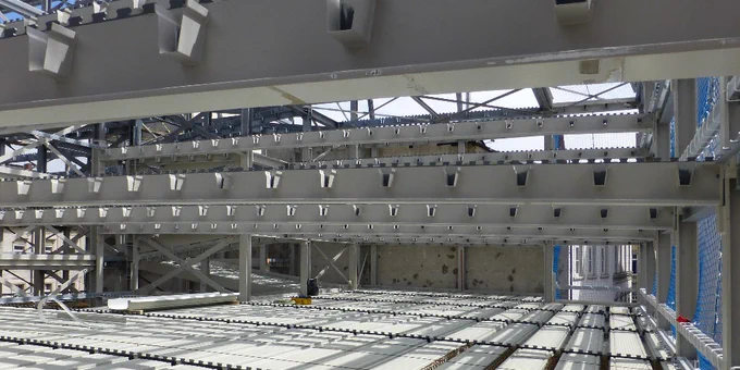 Floor structure for car park in Wiesbaden, Germany