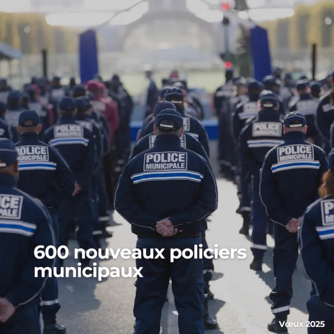 600 nouveaux policiers municipaux