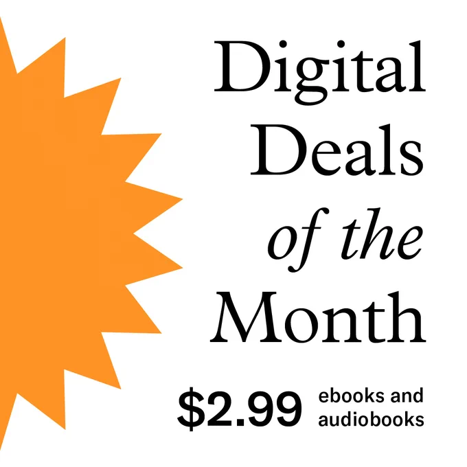 Digital Deals of the Month; $2.99 ebooks and audiobooks