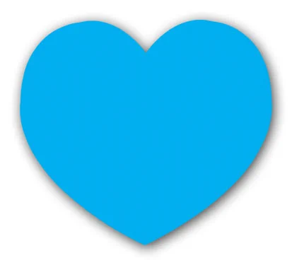 heart shaped sticker