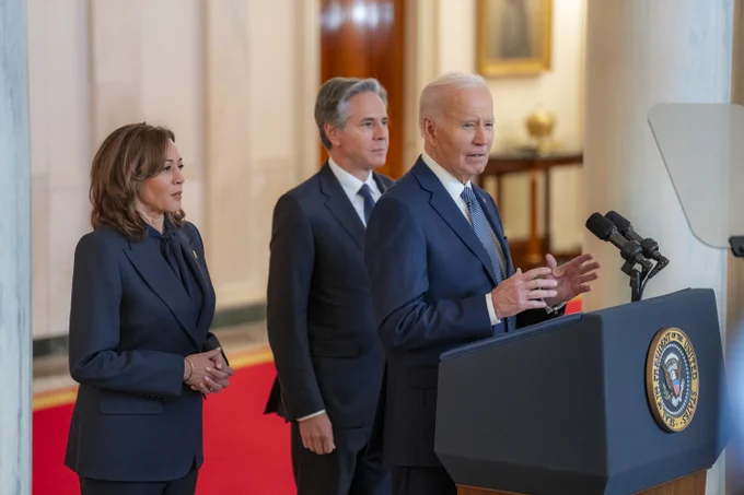 President Biden delivers remarks.